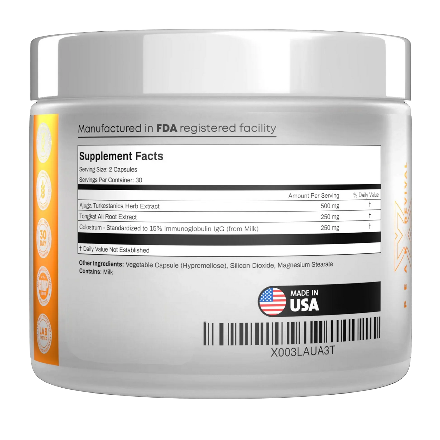 Turkesterone & Tongkat Ali Suplemento 1000mg